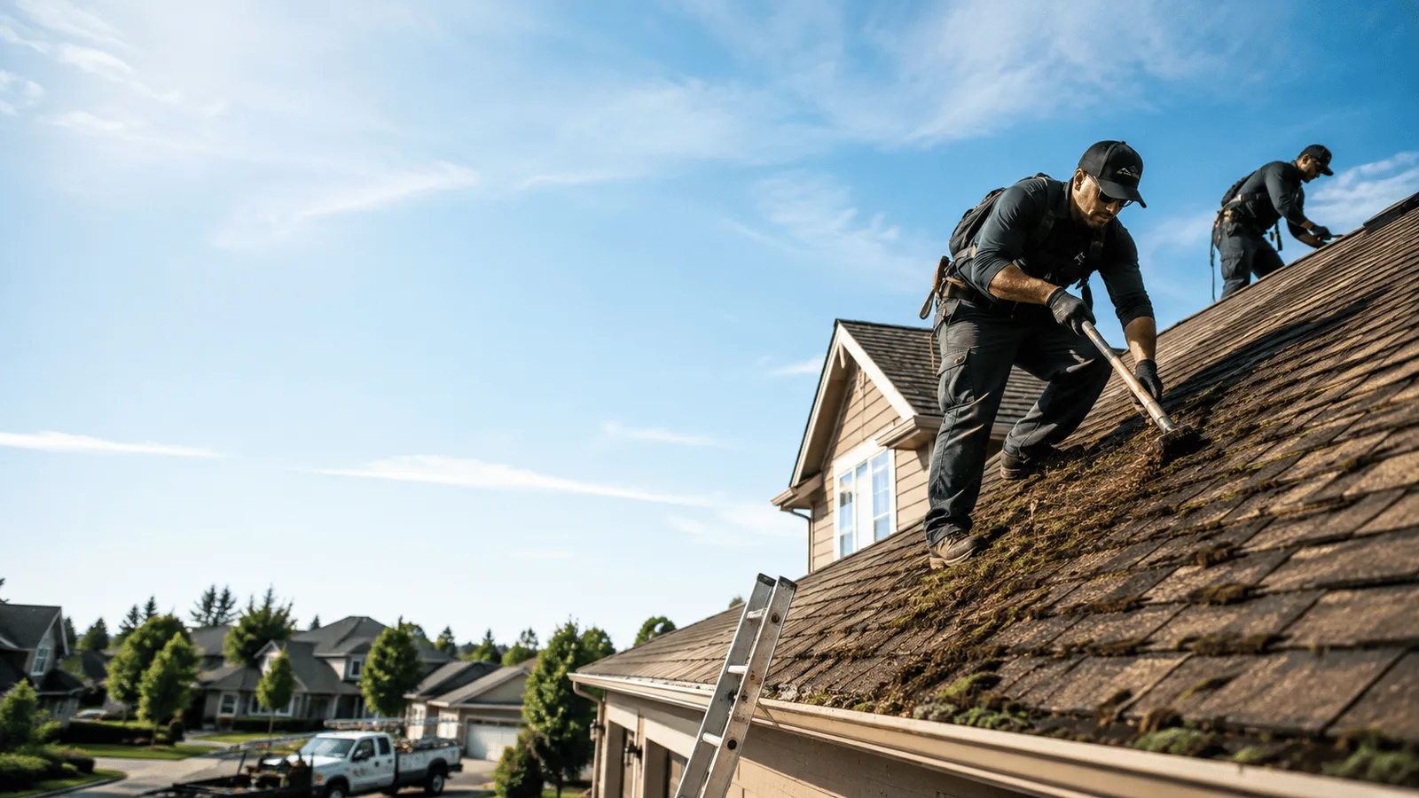 Roof Moss Removal in Arkoma, OK near me